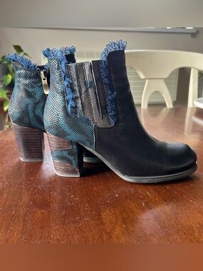 L'Artiste by Spring Step “Bata” Ankle Boots Sz 36 EUR Sz 5.5/6 US
